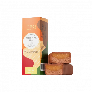 Батончик глазированный "Карамельный" Bob