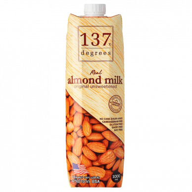 Миндальное молоко без сахара 137 Degrees