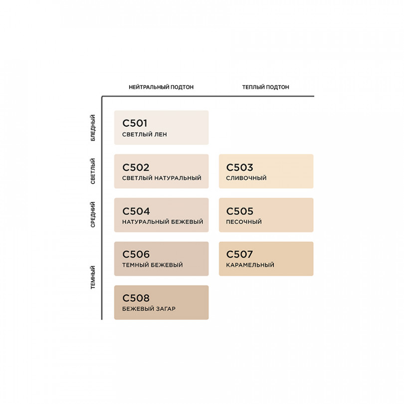 Тональная основа матовая Skin Barrier С506 Kristall Minerals
