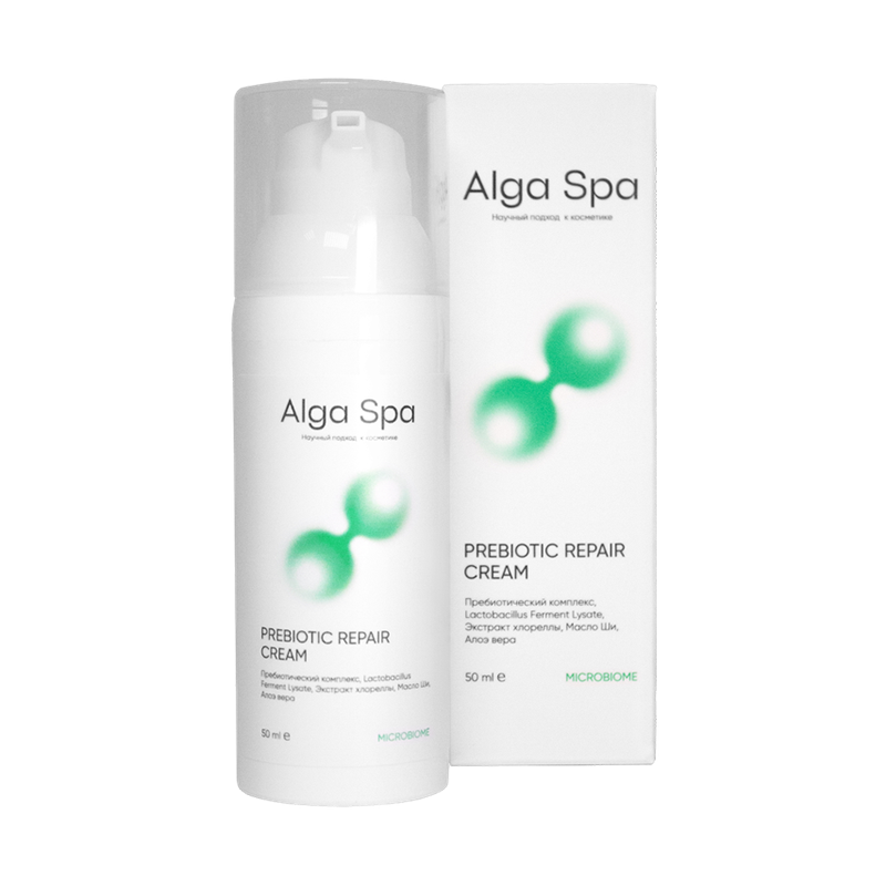Крем с пребиотиком для восстановления микробиома кожи Alga Spa